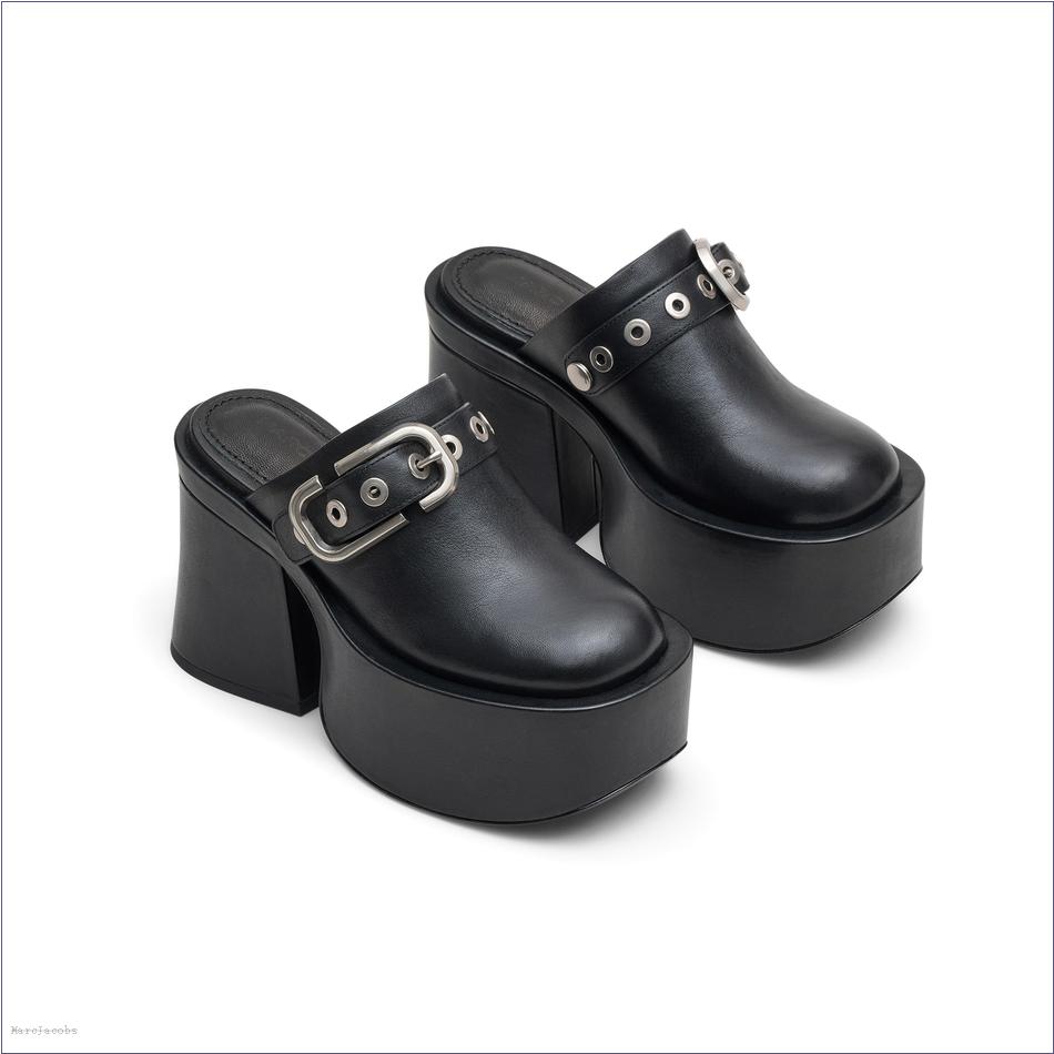  Marc Jacobs BLACK MARCDOWN/View All Marcdown/The J Marc Leather Clog