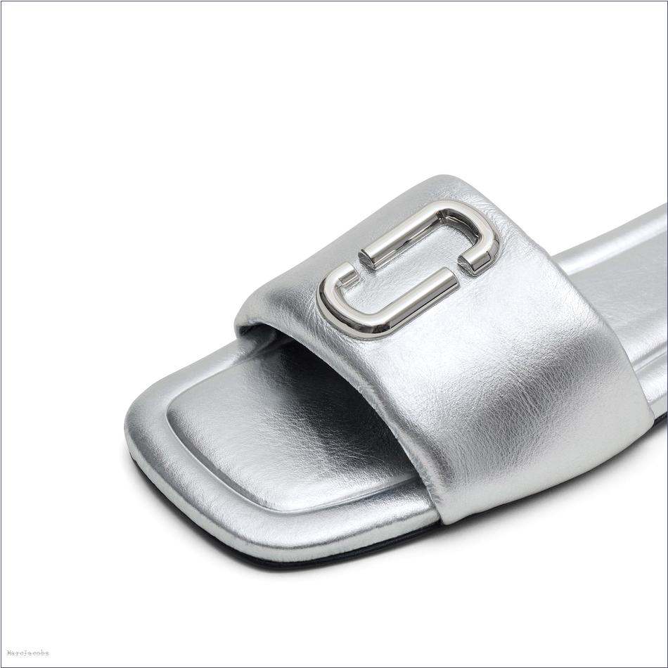  Marc Jacobs SILVER SHOES/Sandals/The J Marc Metallic Sandal