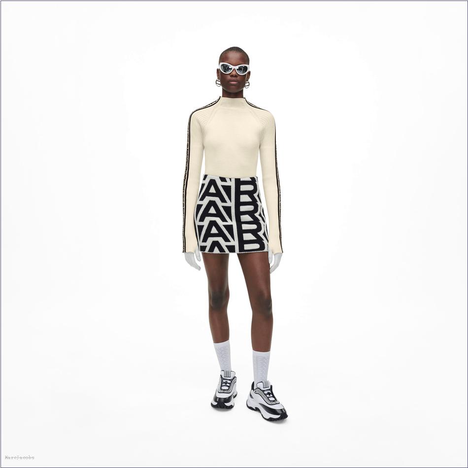  Marc Jacobs WHITE/BLACK MARCDOWN/View All Marcdown/The Lazy Runner