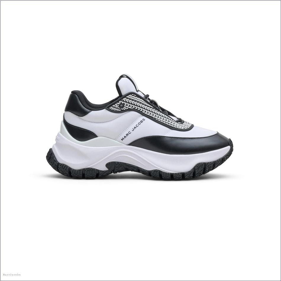  Marc Jacobs WHITE/BLACK MARCDOWN/View All Marcdown/The Lazy Runner