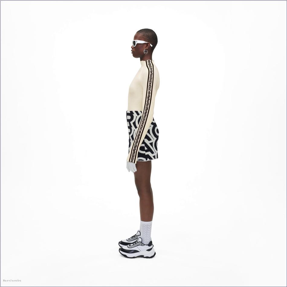  Marc Jacobs WHITE/BLACK MARCDOWN/View All Marcdown/The Lazy Runner