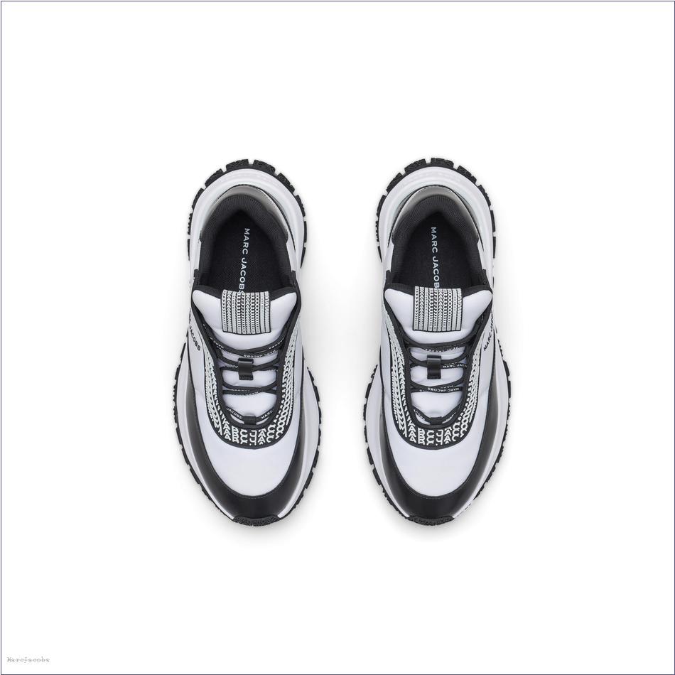  Marc Jacobs WHITE/BLACK MARCDOWN/View All Marcdown/The Lazy Runner