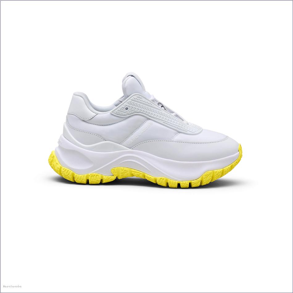  Marc Jacobs WHITE/YELLOW MARCDOWN/View All Marcdown/The Lazy Runner