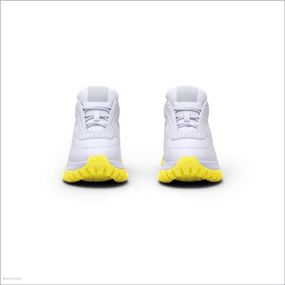  Marc Jacobs WHITE/YELLOW MARCDOWN/View All Marcdown/The Lazy Runner