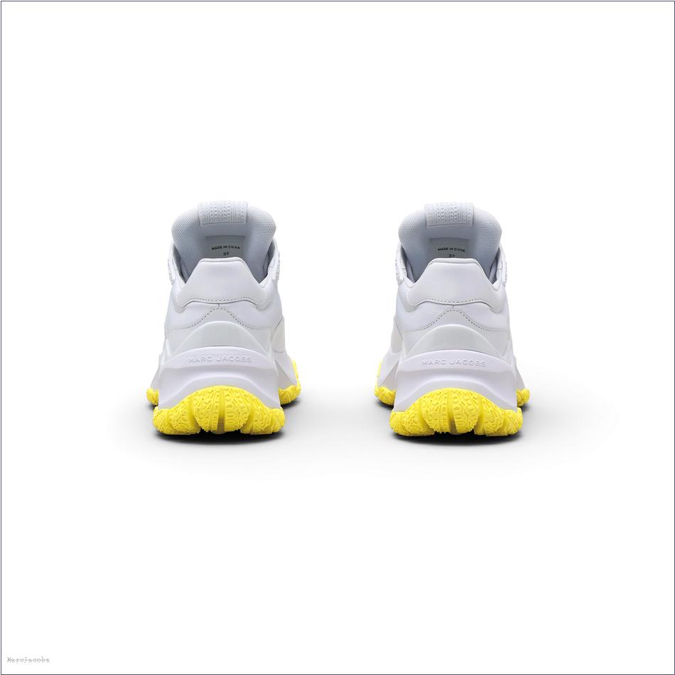  Marc Jacobs WHITE/YELLOW MARCDOWN/View All Marcdown/The Lazy Runner