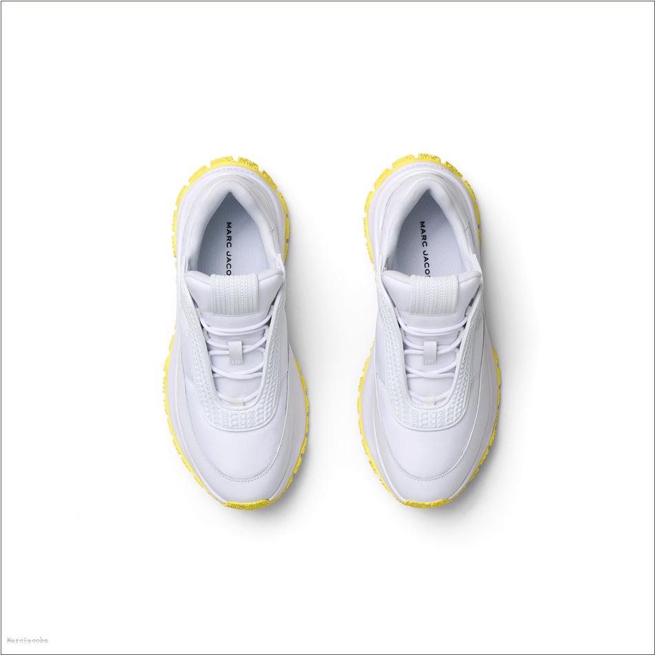  Marc Jacobs WHITE/YELLOW MARCDOWN/View All Marcdown/The Lazy Runner