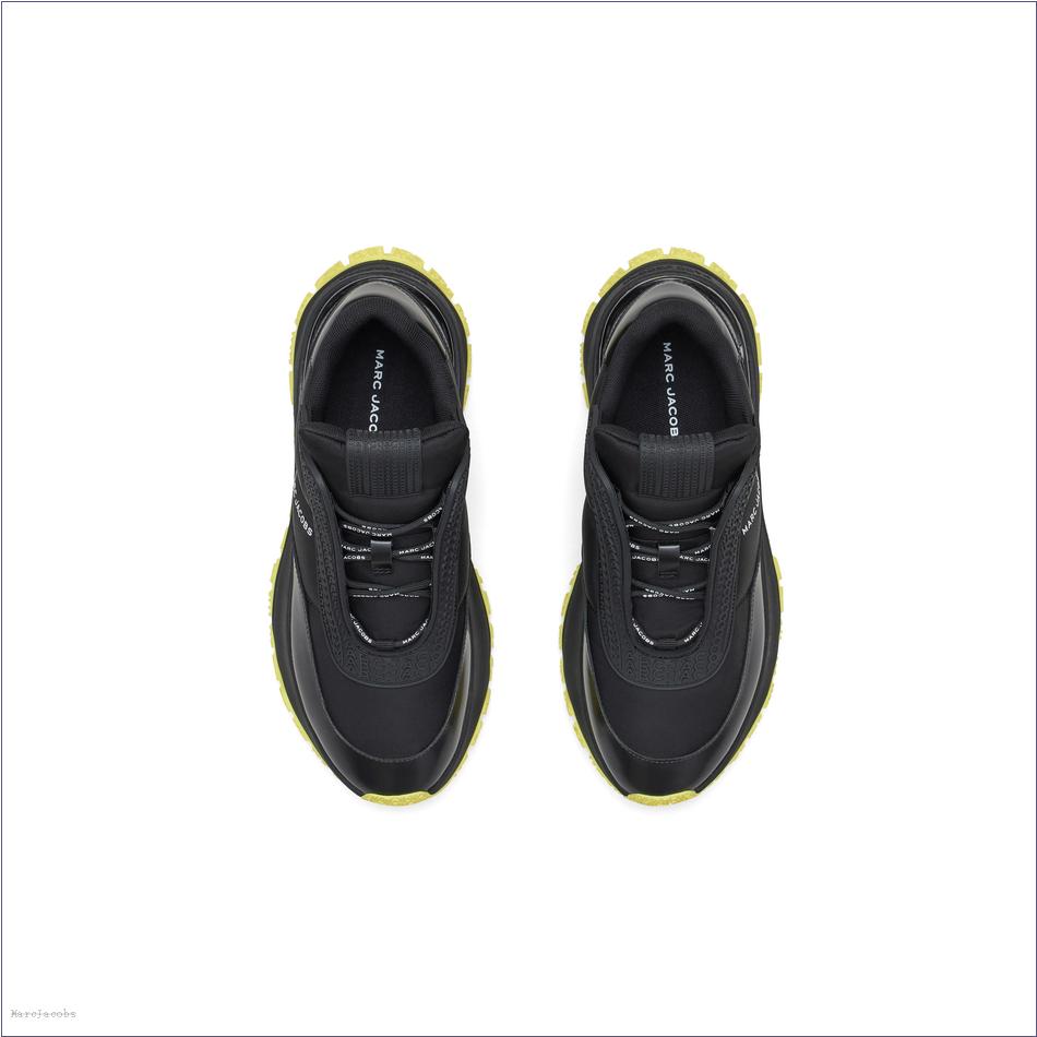  Marc Jacobs BLACK/YELLOW MARCDOWN/View All Marcdown/The Lazy Runner