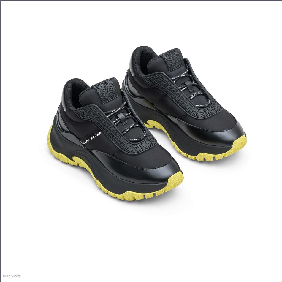  Marc Jacobs BLACK/YELLOW MARCDOWN/View All Marcdown/The Lazy Runner