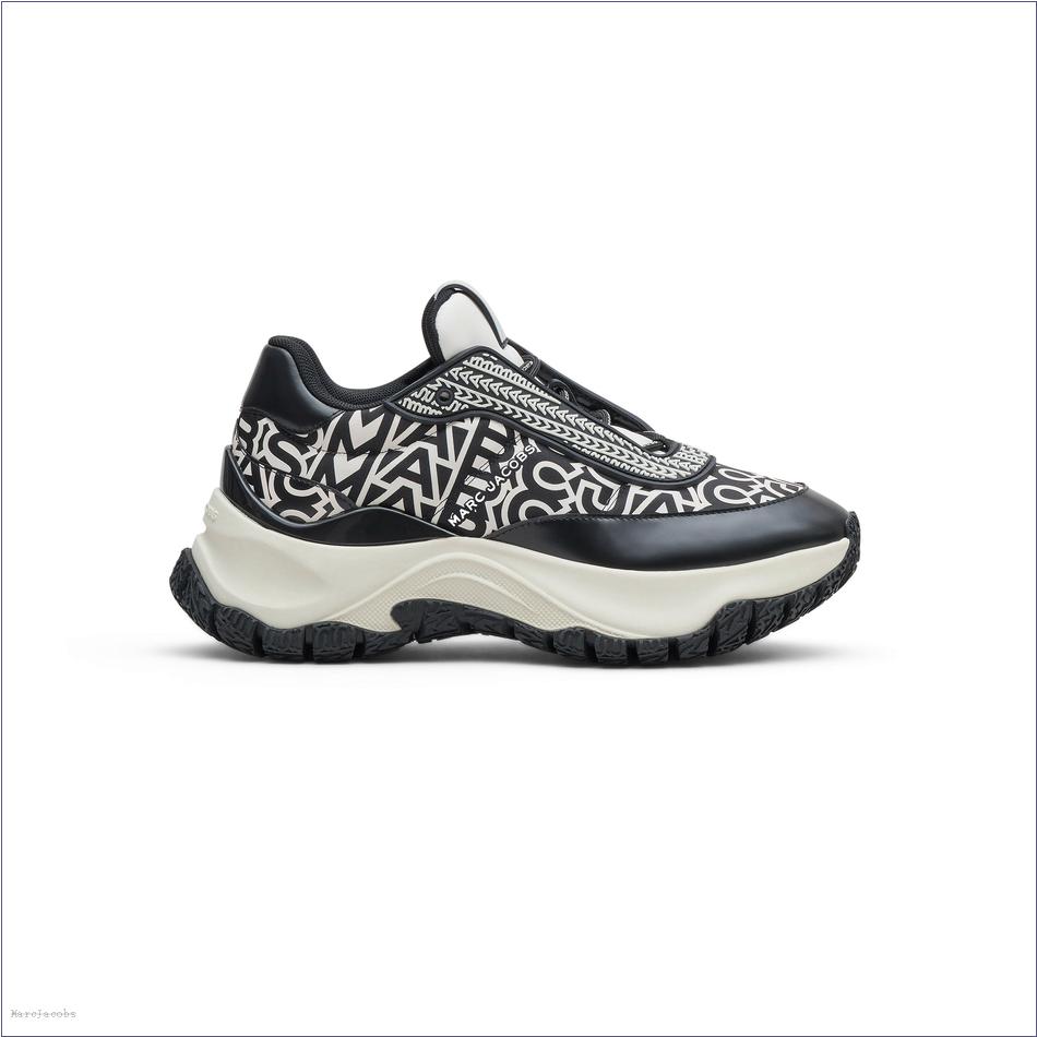  Marc Jacobs BLACK/WHITE MARCDOWN/View All Marcdown/The Monogram Lazy Runner