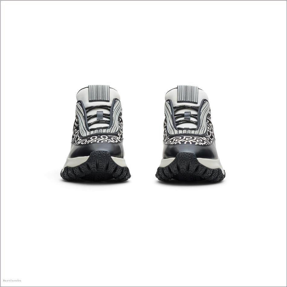  Marc Jacobs BLACK/WHITE MARCDOWN/View All Marcdown/The Monogram Lazy Runner