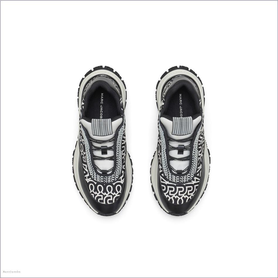  Marc Jacobs BLACK/WHITE MARCDOWN/View All Marcdown/The Monogram Lazy Runner