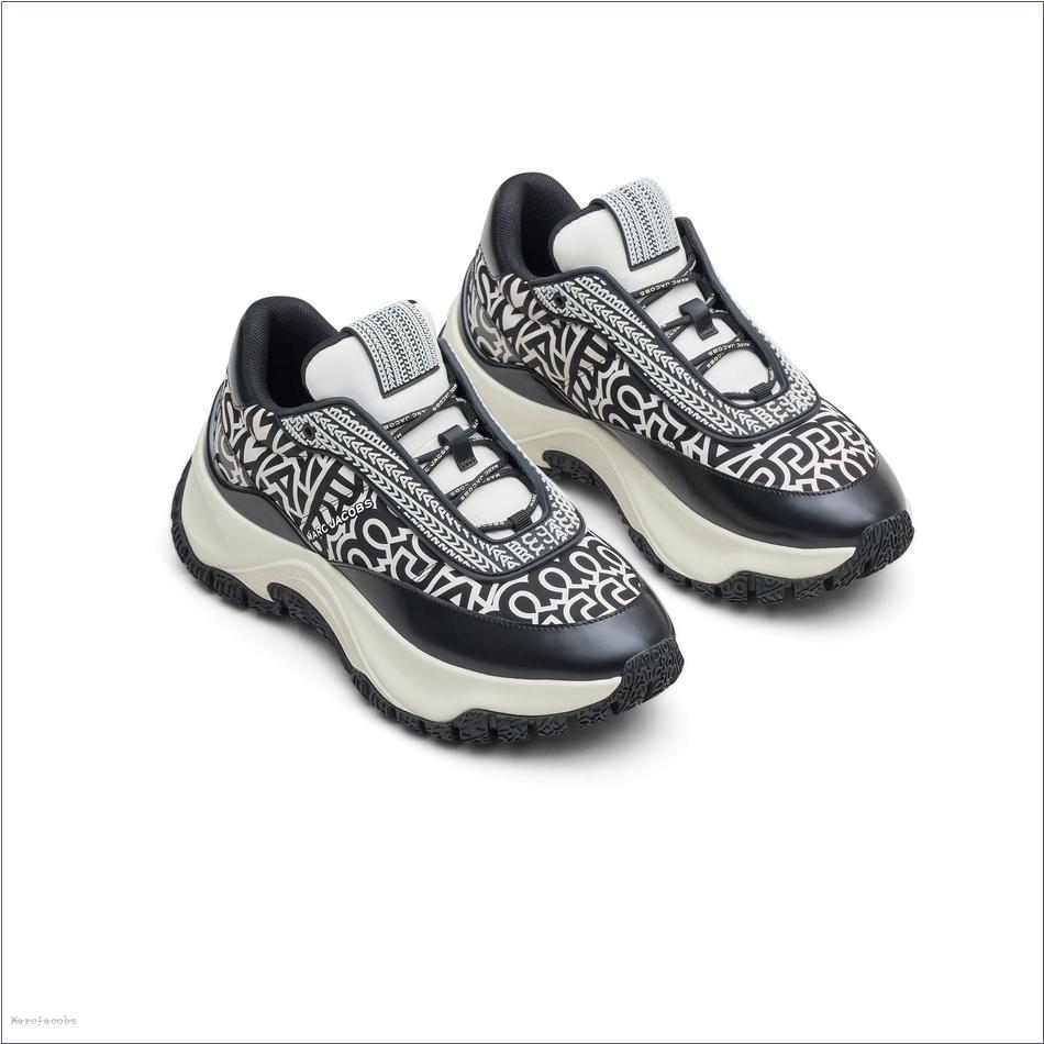  Marc Jacobs BLACK/WHITE MARCDOWN/View All Marcdown/The Monogram Lazy Runner