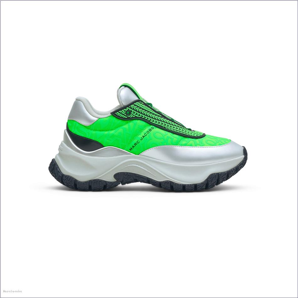  Marc Jacobs GREEN MULTI MARCDOWN/View All Marcdown/The Monogram Lazy Runner