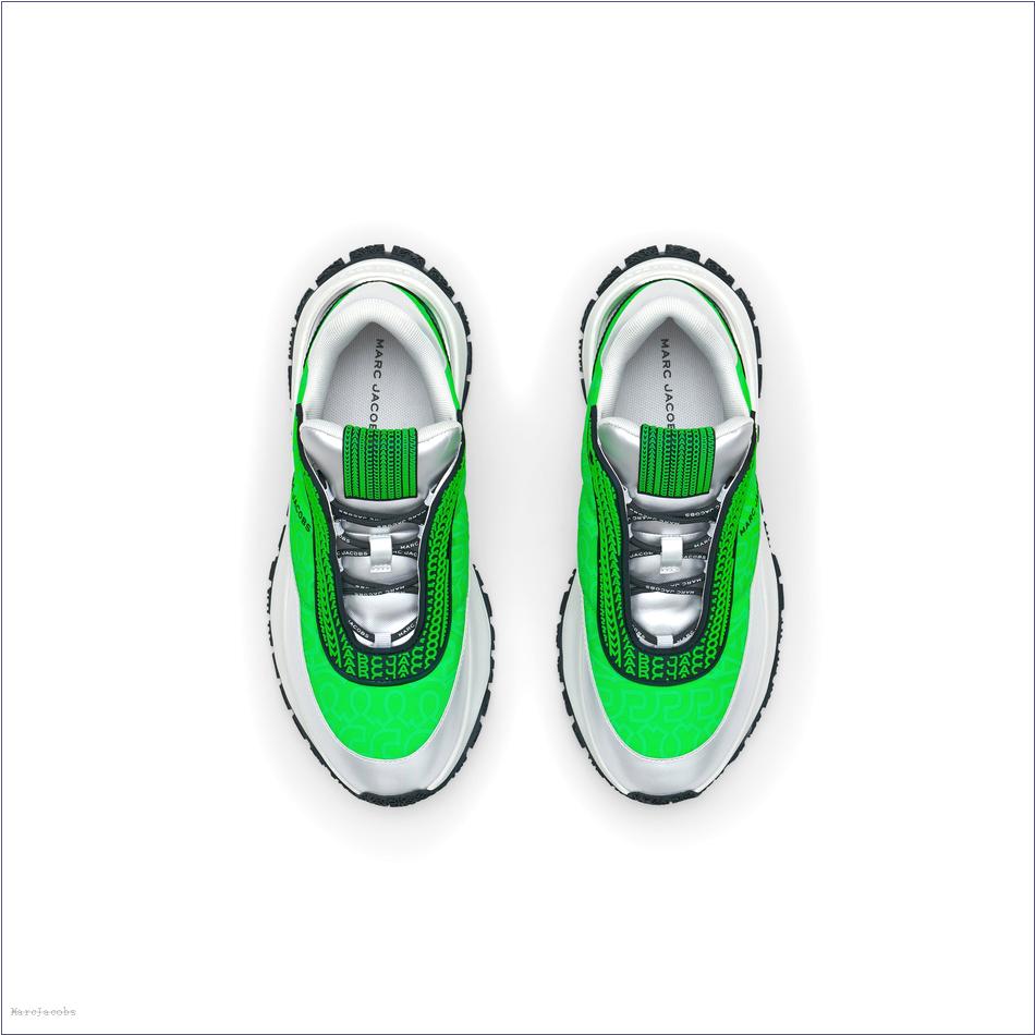  Marc Jacobs GREEN MULTI MARCDOWN/View All Marcdown/The Monogram Lazy Runner