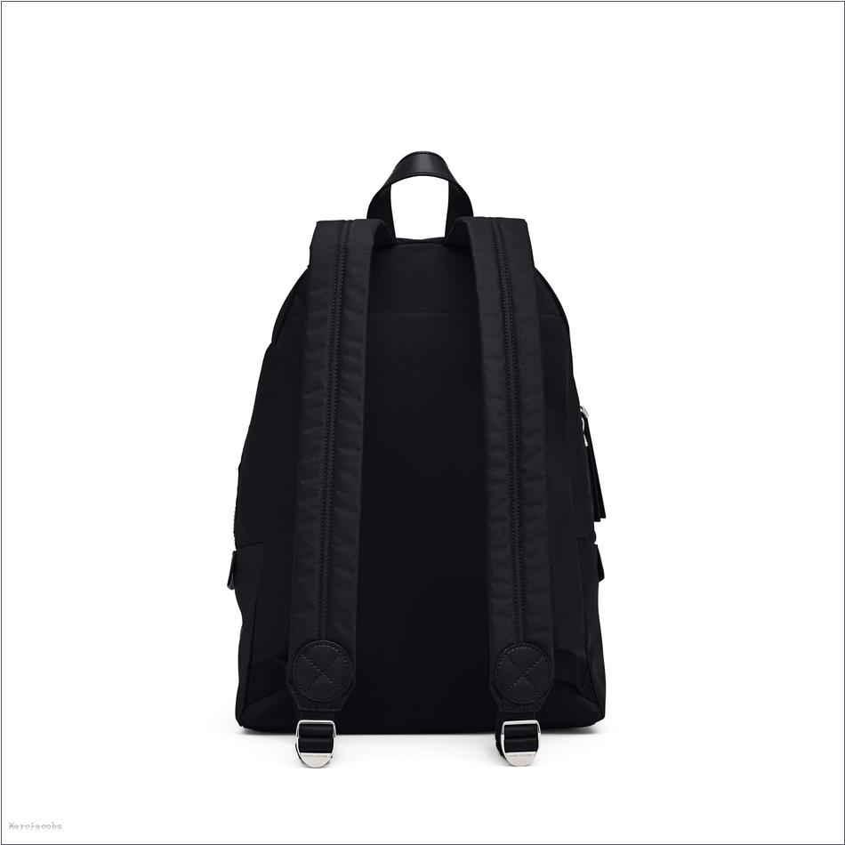  Marc Jacobs BLACK BAGS/Backpacks/The Biker Nylon Large Backpack