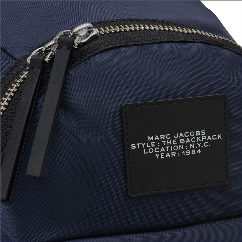  Marc Jacobs MIDNIGHT BLUE BAGS/Backpacks/The Biker Nylon Large Backpack