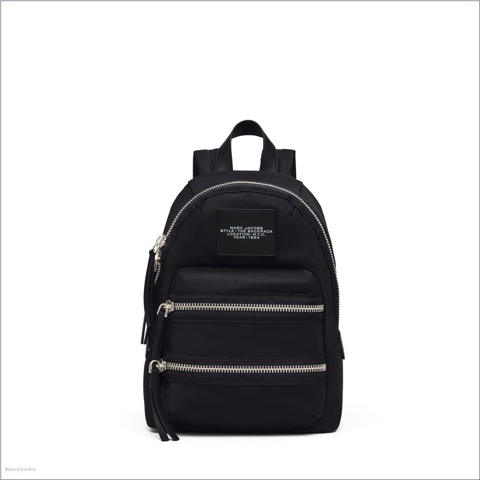  Marc Jacobs BLACK BAGS/Backpacks/The Biker Nylon Medium Backpack