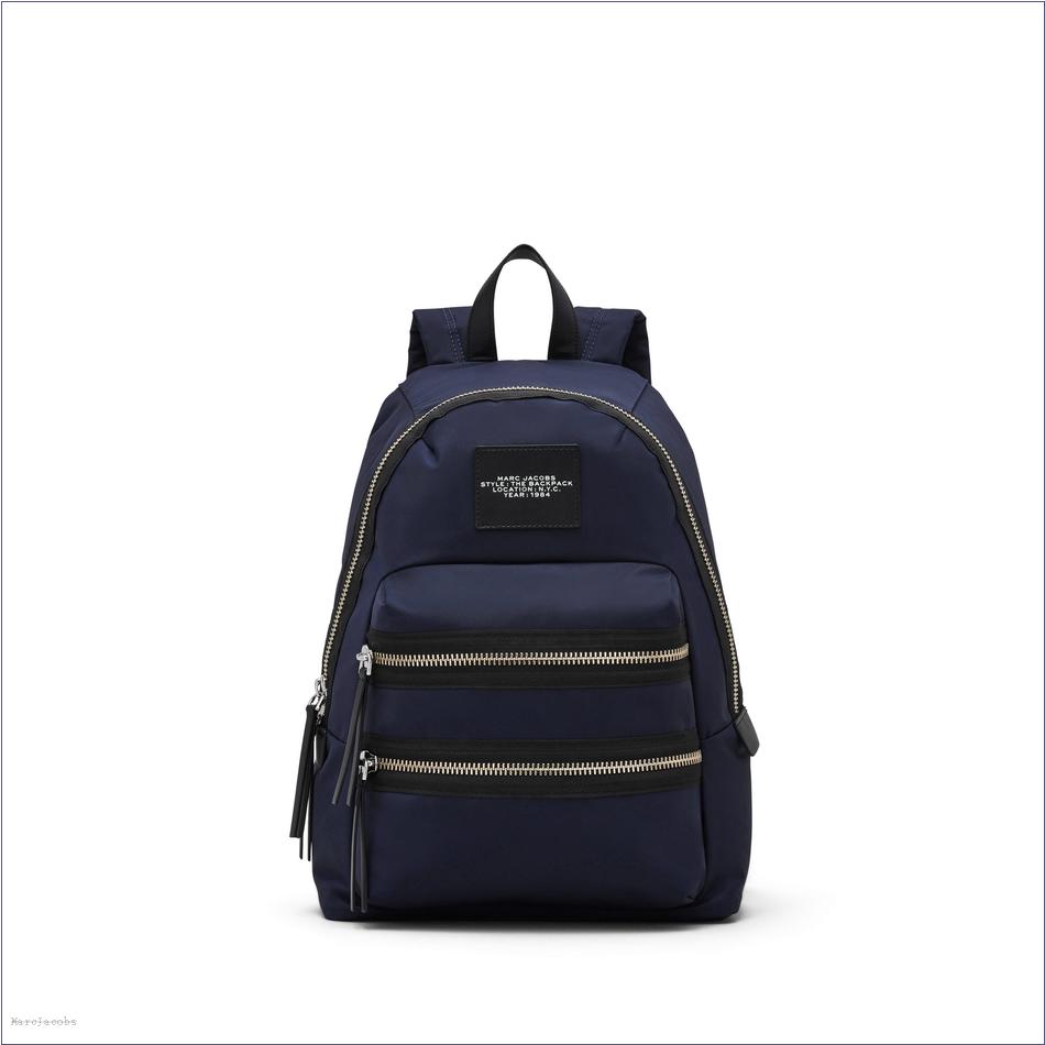  Marc Jacobs MIDNIGHT BLUE BAGS/Backpacks/The Biker Nylon Medium Backpack