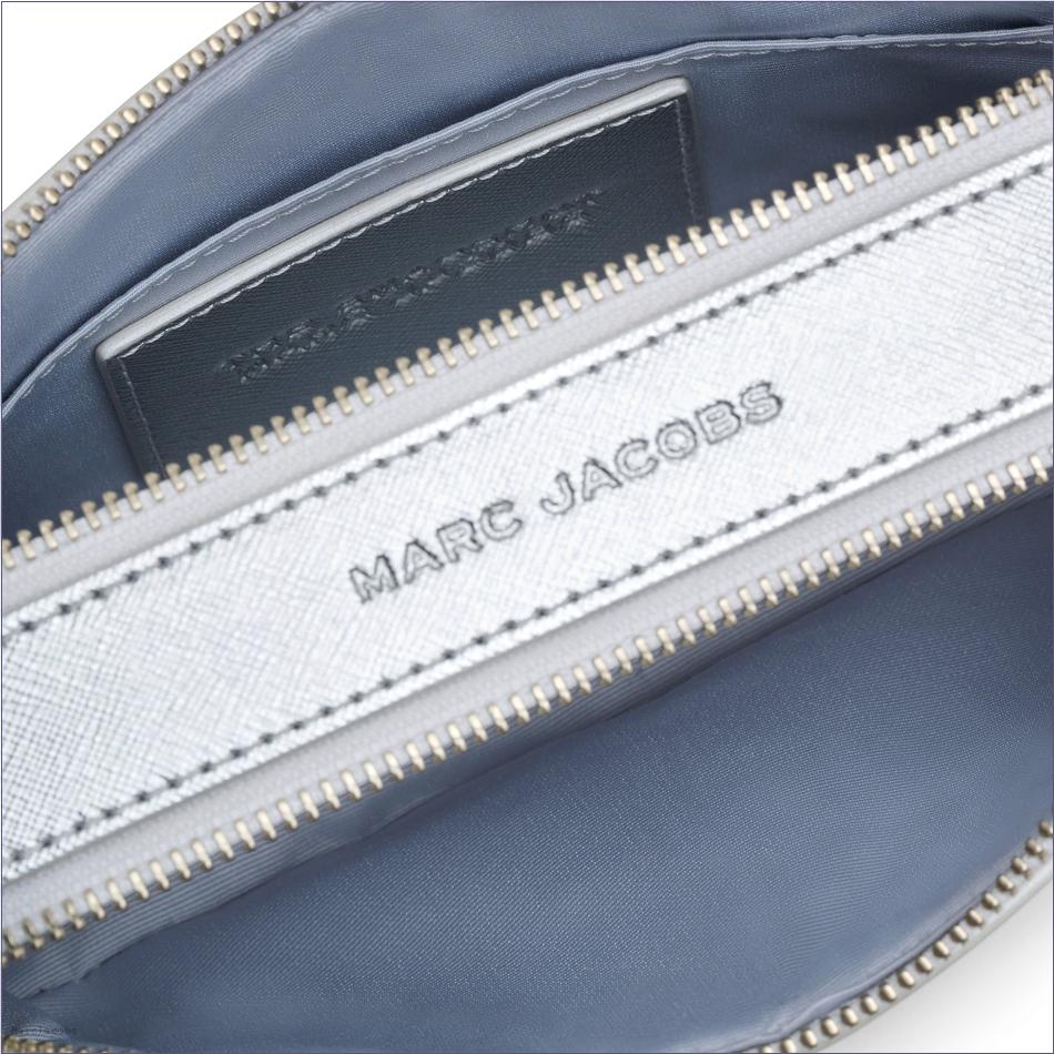  Marc Jacobs SILVER BAGS/The Snapshot/The Metallic Snapshot