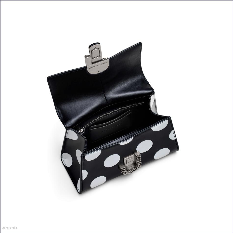  Marc Jacobs BLACK/WHITE MARCDOWN/View All Marcdown/The Spots St. Marc Top Handle