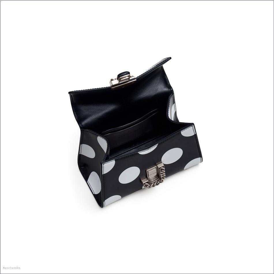  Marc Jacobs BLACK/WHITE MARCDOWN/View All Marcdown/The Spots St. Marc Mini Top Handle