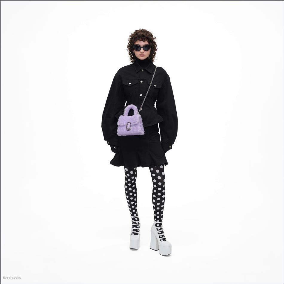  Marc Jacobs LILAC MARCDOWN/View All Marcdown/The Teddy St. Marc Mini Top Handle