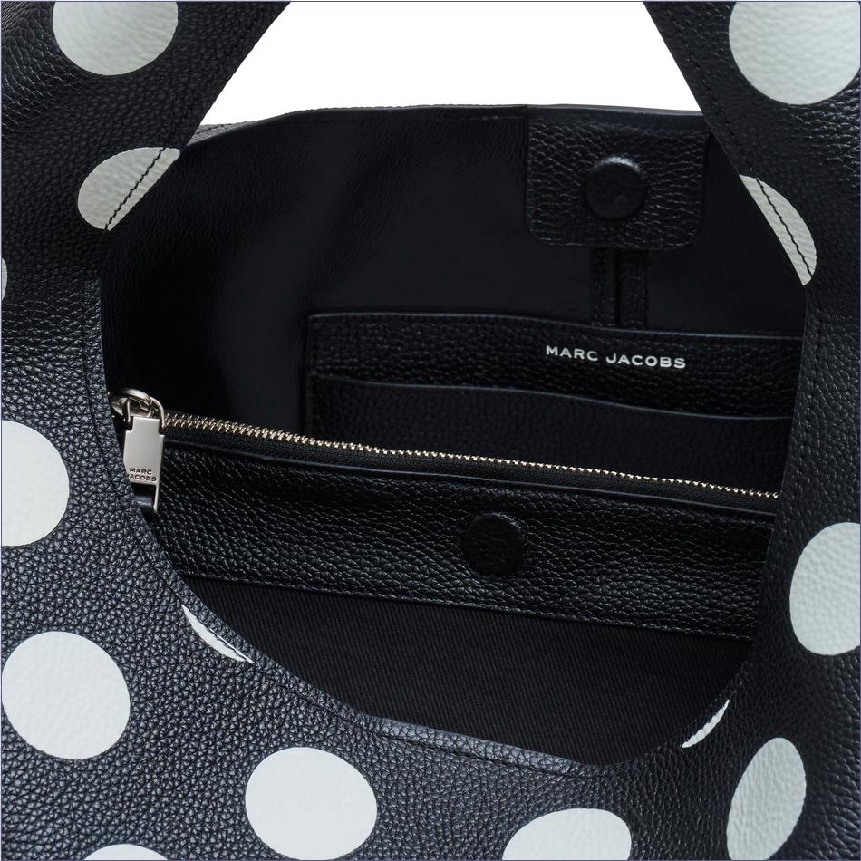  Marc Jacobs BLACK/WHITE BAGS/The Sack Bag/The Spots XL Sack Bag