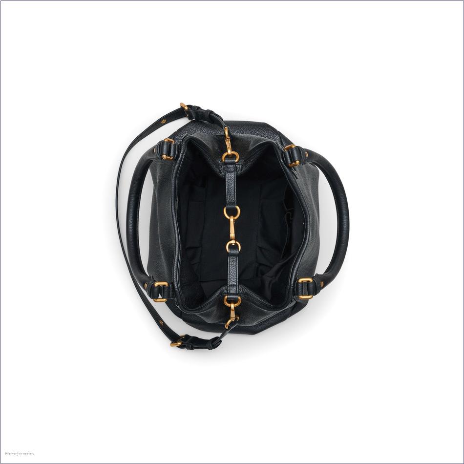  Marc Jacobs BLACK MARCDOWN/View All Marcdown/Re-Edition Fran Bag