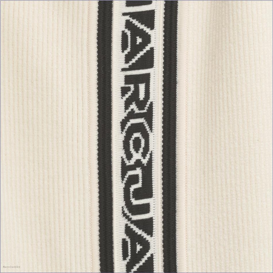  Marc Jacobs IVORY/BLACK MARCDOWN/View All Marcdown/The Logo Racer Dress