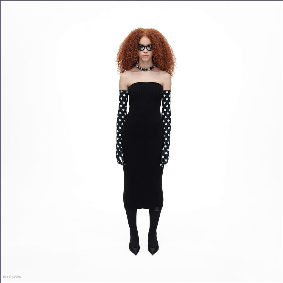  Marc Jacobs BLACK MARCDOWN/View All Marcdown/The Ribbed Knit Tube Dress