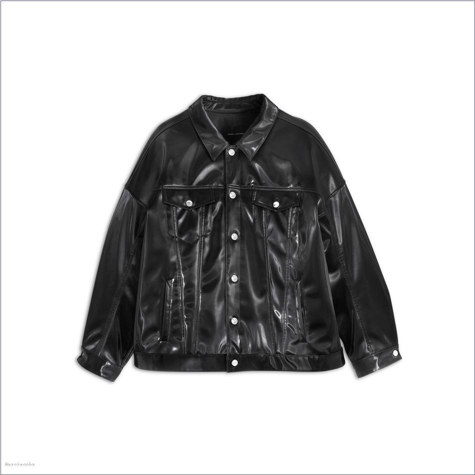  Marc Jacobs BLACK MARCDOWN/View All Marcdown/The Reflective Trucker Jacket