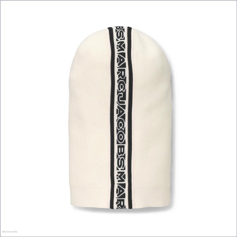  Marc Jacobs IVORY/BLACK MARCDOWN/View All Marcdown/The Brimmed Balaclava