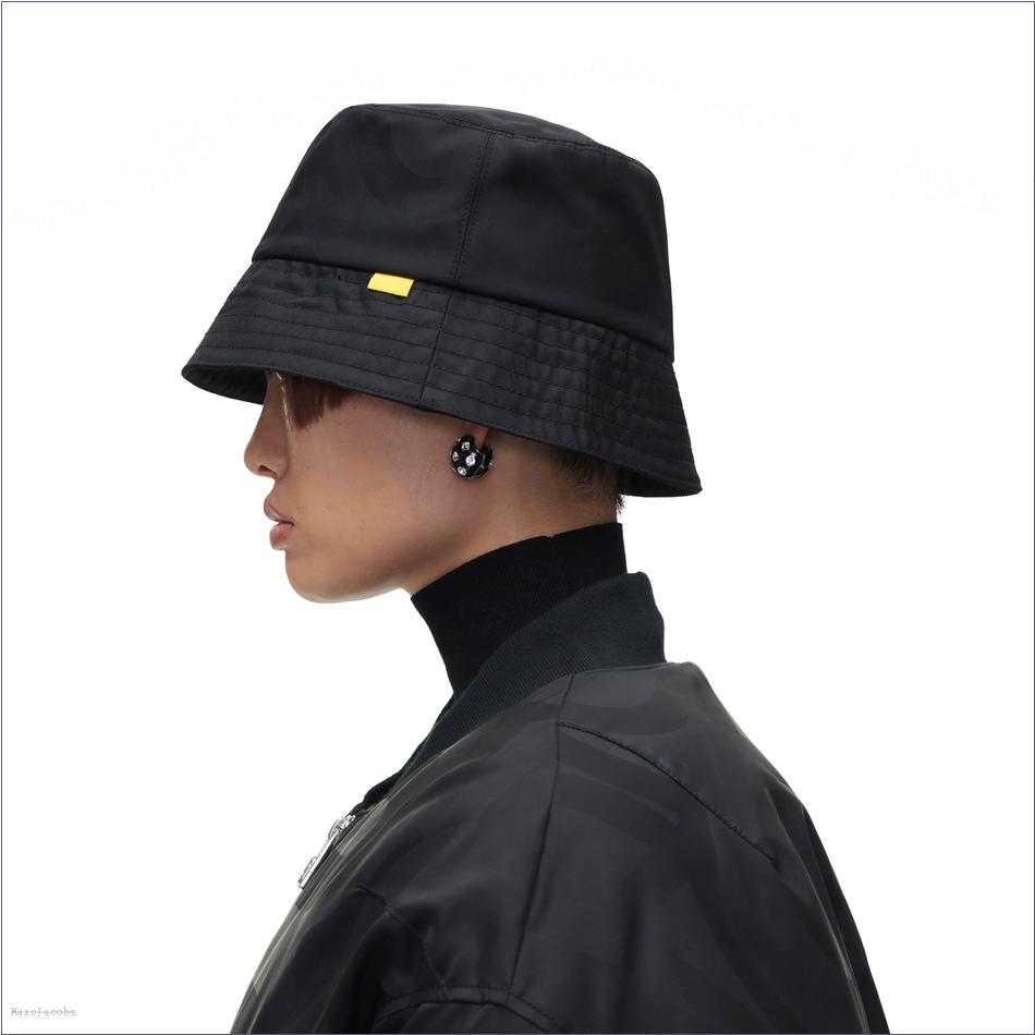  Marc Jacobs BLACK ACCESSORIES/Hats/The Nylon Bucket Hat