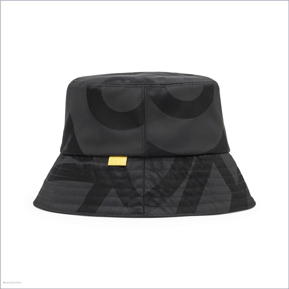  Marc Jacobs BLACK ACCESSORIES/Hats/The Nylon Bucket Hat