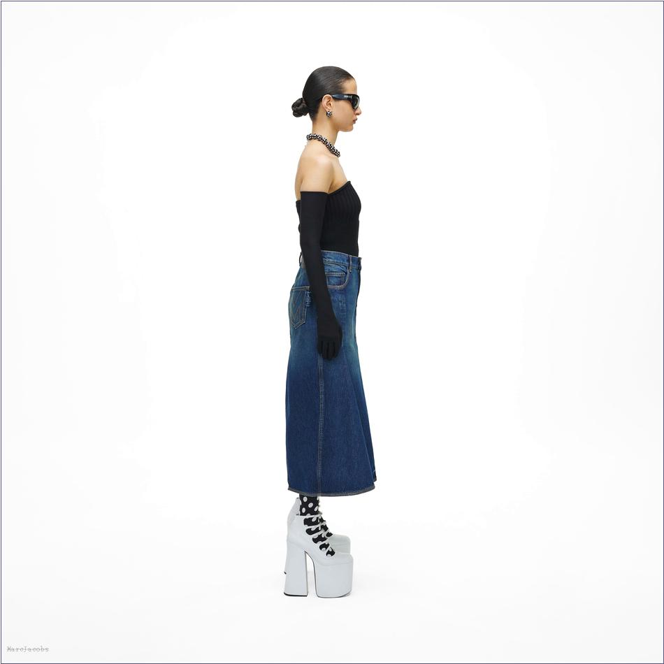  Marc Jacobs FUTURE INDIGO MARCDOWN/View All Marcdown/The Paneled Skirt