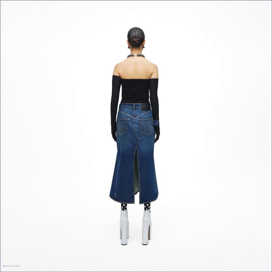  Marc Jacobs FUTURE INDIGO MARCDOWN/View All Marcdown/The Paneled Skirt