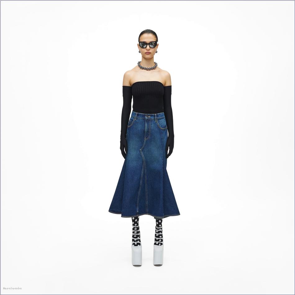  Marc Jacobs FUTURE INDIGO MARCDOWN/View All Marcdown/The Paneled Skirt