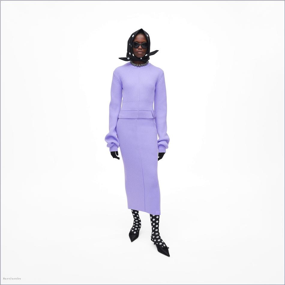  Marc Jacobs ICED LAVENDER MARCDOWN/View All Marcdown/The Femme Crewneck Sweater