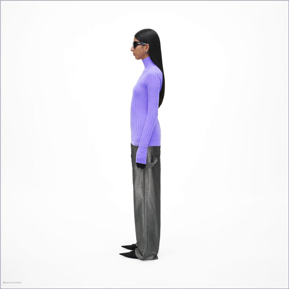  Marc Jacobs LAVENDER MARCDOWN/View All Marcdown/The Lightweight Ribbed Turtleneck