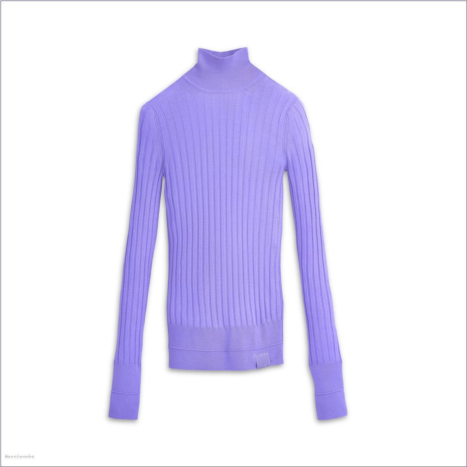  Marc Jacobs LAVENDER MARCDOWN/View All Marcdown/The Lightweight Ribbed Turtleneck