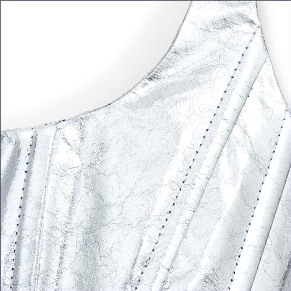  Marc Jacobs SILVER MARCDOWN/View All Marcdown/The Leather Bustier