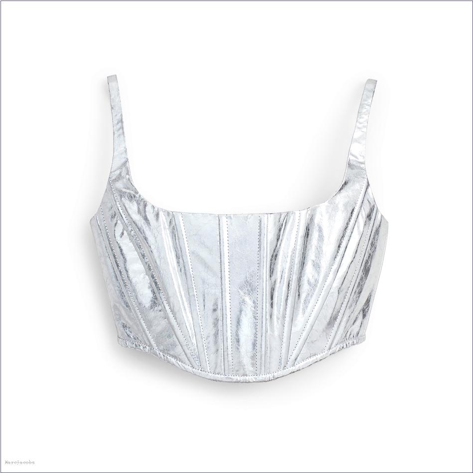  Marc Jacobs SILVER MARCDOWN/View All Marcdown/The Leather Bustier