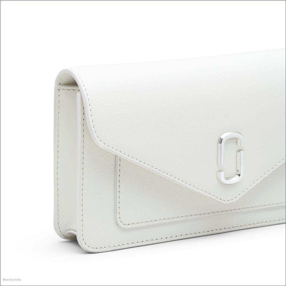  Marc Jacobs WHITE WALLETS/View All Wallets/The Longshot Chain Wallet DTM