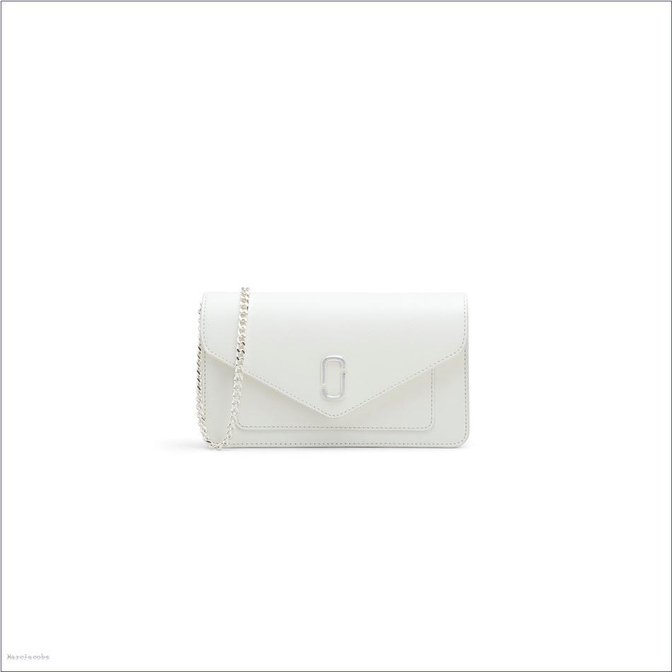  Marc Jacobs WHITE WALLETS/View All Wallets/The Longshot Chain Wallet DTM