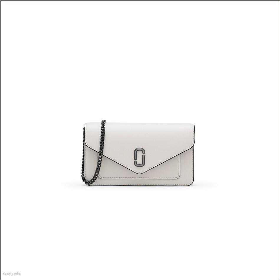  Marc Jacobs BLACK/WHITE WALLETS/View All Wallets/The Longshot Chain Wallet