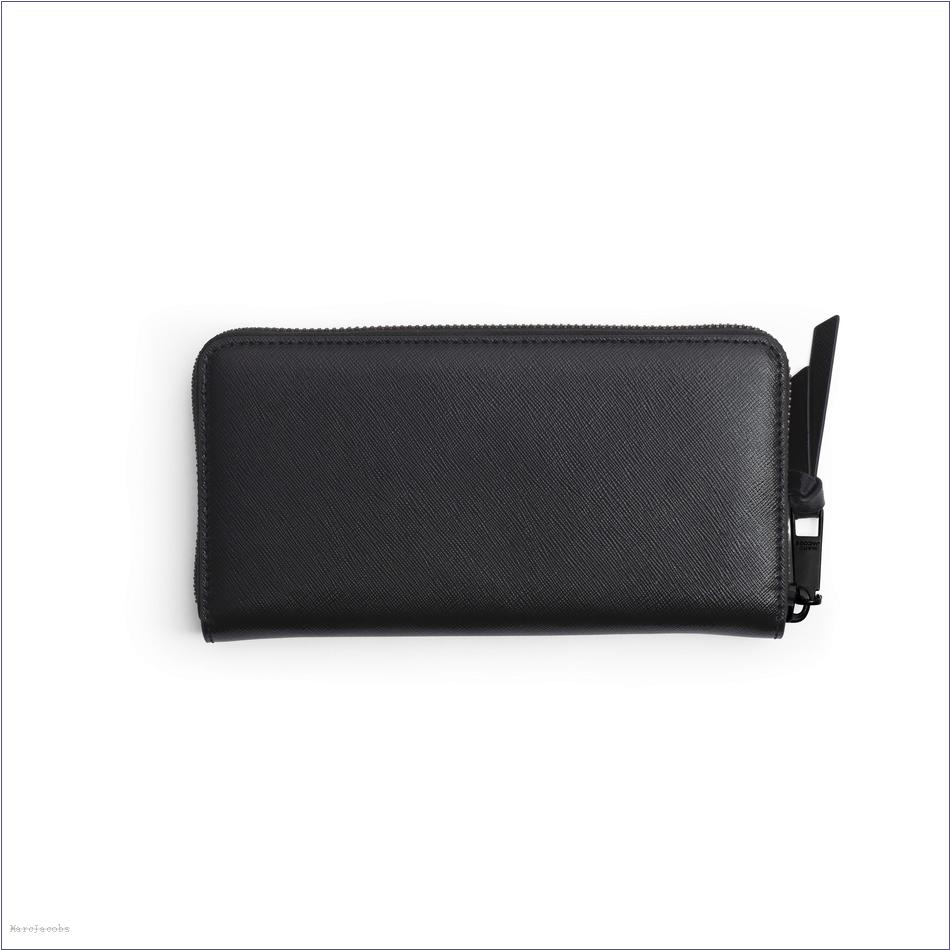  Marc Jacobs BLACK WALLETS/View All Wallets/The Utility Snapshot DTM Continental Wallet