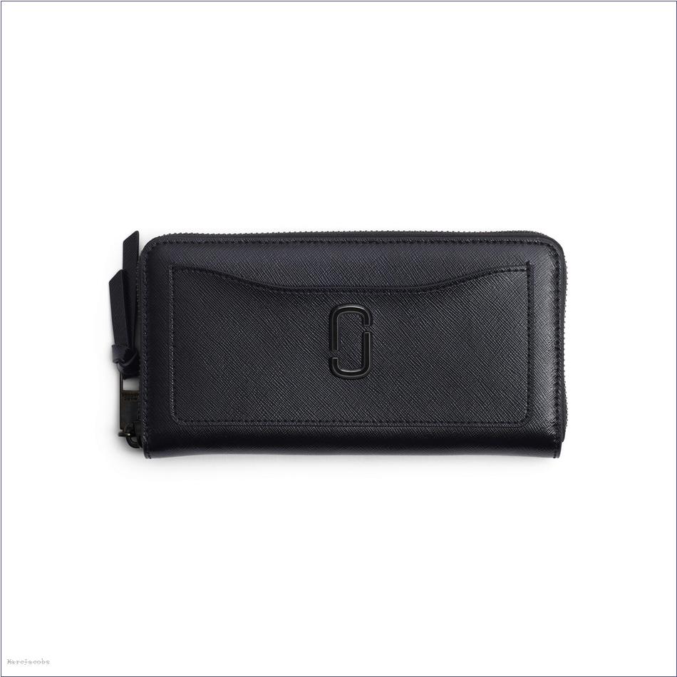  Marc Jacobs BLACK WALLETS/View All Wallets/The Utility Snapshot DTM Continental Wallet