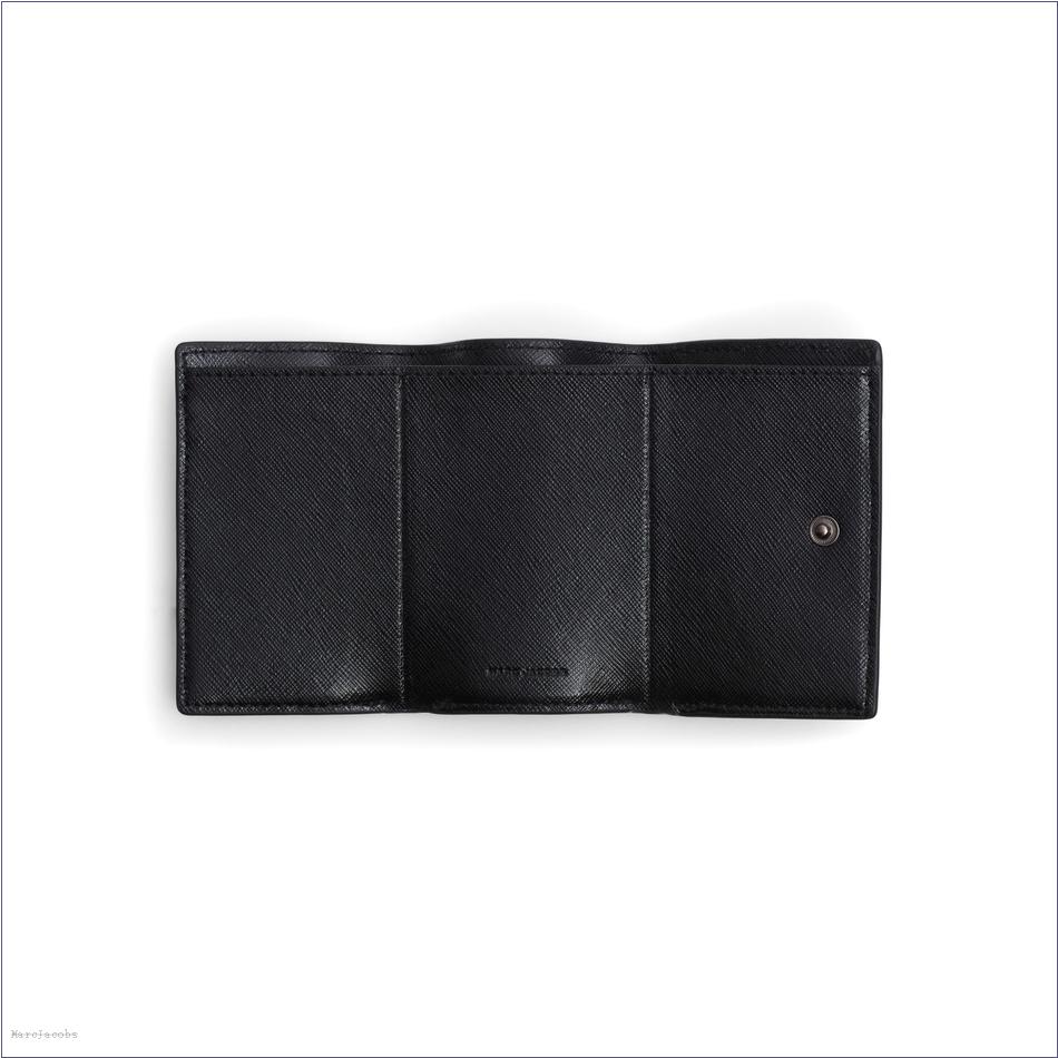  Marc Jacobs BLACK WALLETS/View All Wallets/The Utility Snapshot DTM Mini Trifold Wallet