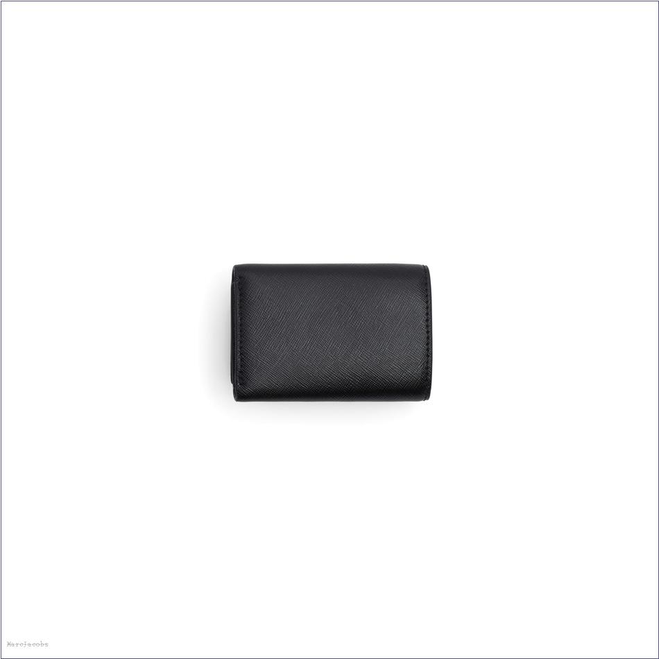  Marc Jacobs BLACK WALLETS/View All Wallets/The Utility Snapshot DTM Mini Trifold Wallet