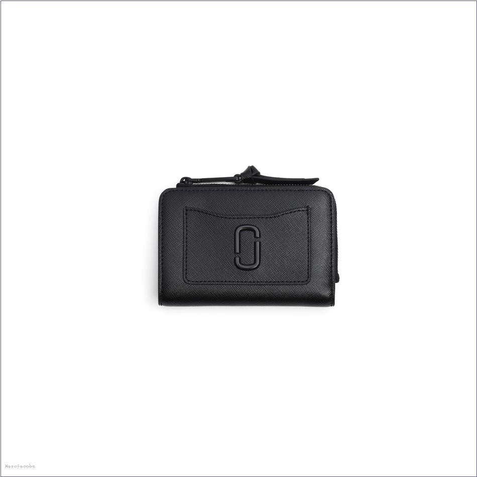  Marc Jacobs BLACK WALLETS/View All Wallets/The Utility Snapshot DTM Slim Bifold Wallet